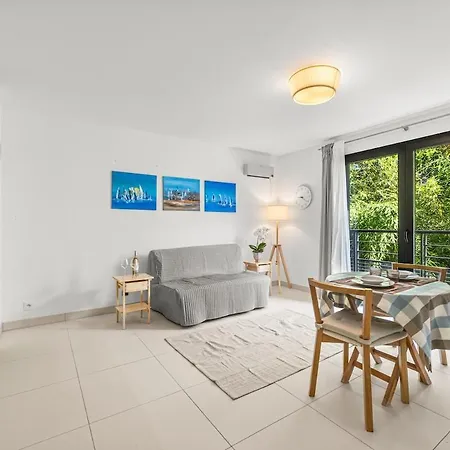 Cosy Juan-les-pins Front Cocoon For 3 Antibes